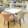 Covidien Private Limited - A Medtronic Company | Product Seen: [Madison Side Chair, Customised Laminated tabletop + Grit Outdoor Non-foldable Table Base & Fondue Barchair – SH650]